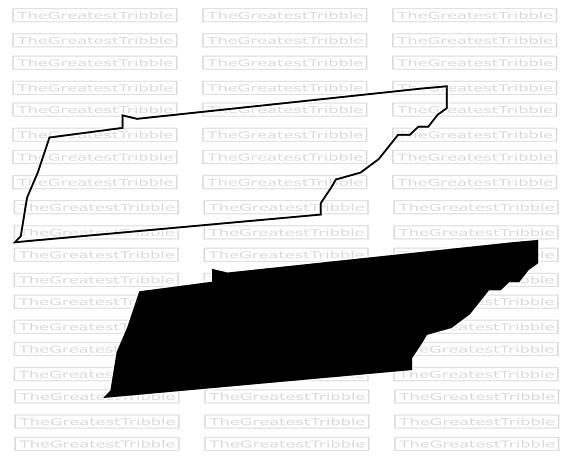 570x461 Cricut Tennessee State Map, State Map