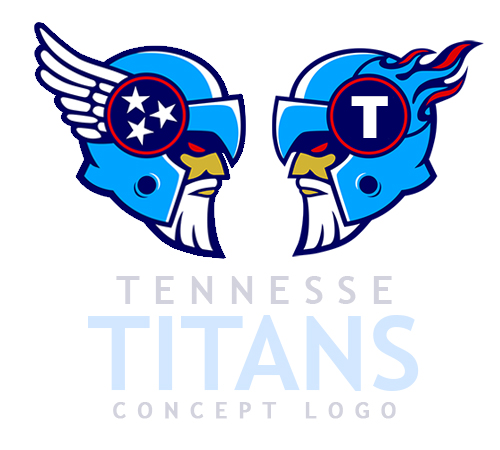 Tennessee Titans Concept Logo 500x450 Tennessee Titans Concept Logo