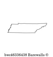 Tennessee Outline Vector at Vectorified.com | Collection of Tennessee ...