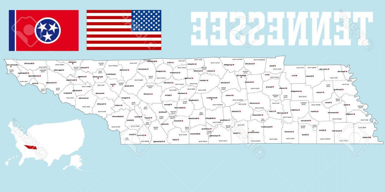 Photostock Vector A Large And Detailed Map Of The State 1560x780 Photostock Vector A Large And Detailed Map Of The State