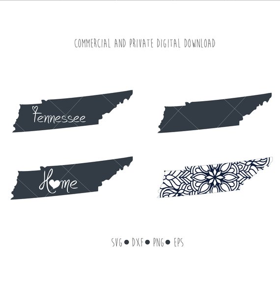 Tennessee State Files, Tennessee Outline Vector, Digital Clipart 570x582 Tennessee State Files, Tennessee Outline Vector, Digital Clipart