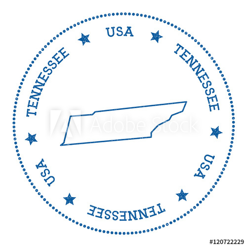Tennessee Vector Map Sticker Hipster And Retro Style Badge 500x500 Tennessee Vector Map Sticker Hipster And Retro Style Badge