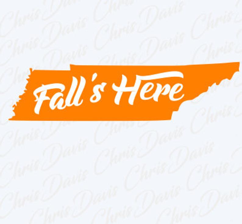 Fall's Here State Tennessee Vector Download Png Etsy 794x735 Fall's Here State Tennessee Vector Download Png Etsy