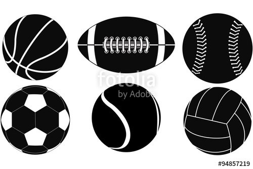 500x334 Basketball Ball, Baseball Ball, American Football Ball, Volleyball