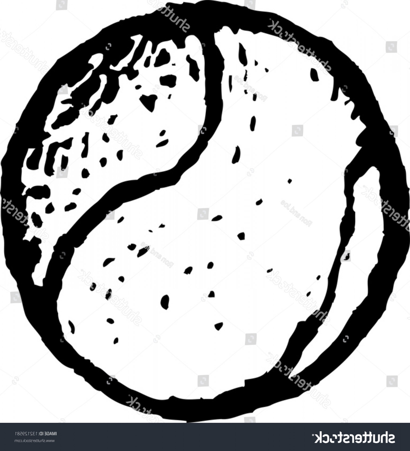 1748x1920 Tennis Ball Vector Black And White Catamart