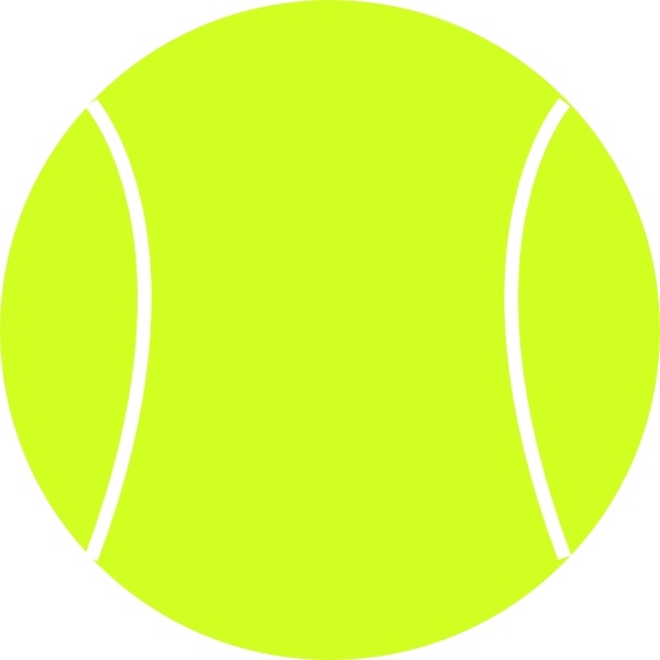 600x600 Tennis Ball Clip Art Free Vector In Open Office Drawing