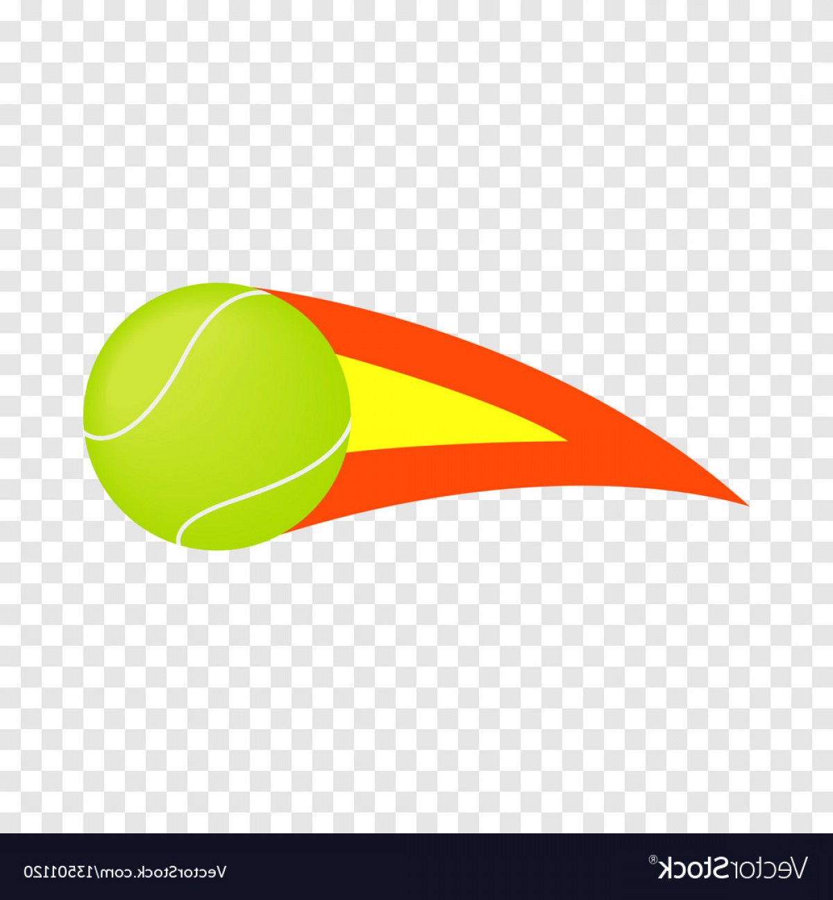 1200x1296 Flaming Tennis Ball Vector Art Createmepink