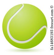 177x179 Free Tennis Ball Vector Art Prints And Wall Artwork Freeart