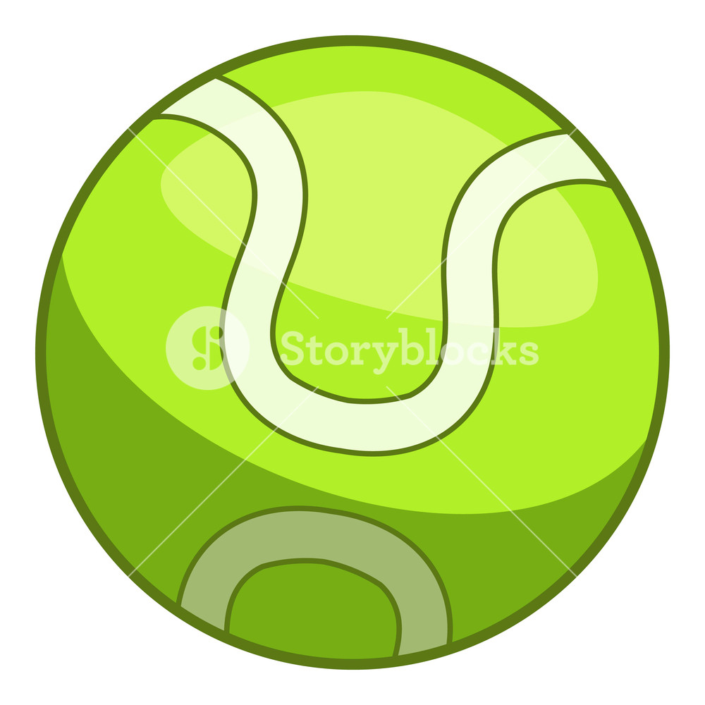 1000x1000 Tennis Ball Icon Cartoon Illustration Of Tennis Ball Vector Icon