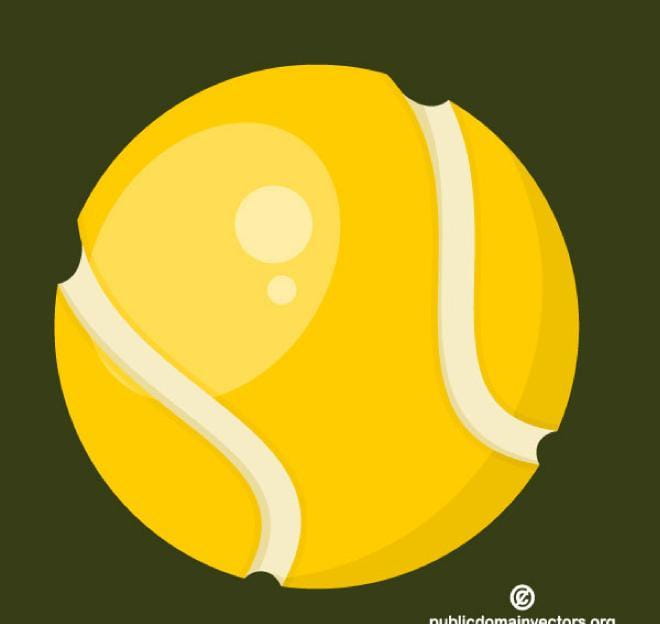 660x624 Tennis Ball Vector Graphics Free Graphics Uihere