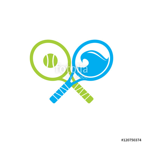 500x500 Beach Tennis Logo Vector Icon Stock Image And Royalty Free Vector