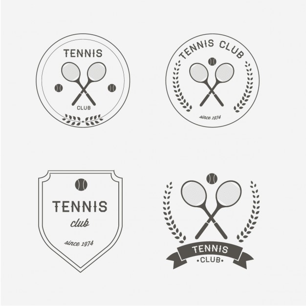 626x626 Tennis Logo Design Vector Free Download