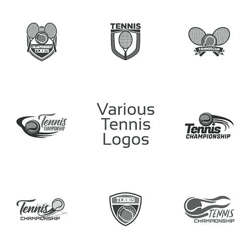 500x500 Visit Our Gallery For Best Logo Of Tennis Vector Design Ideas