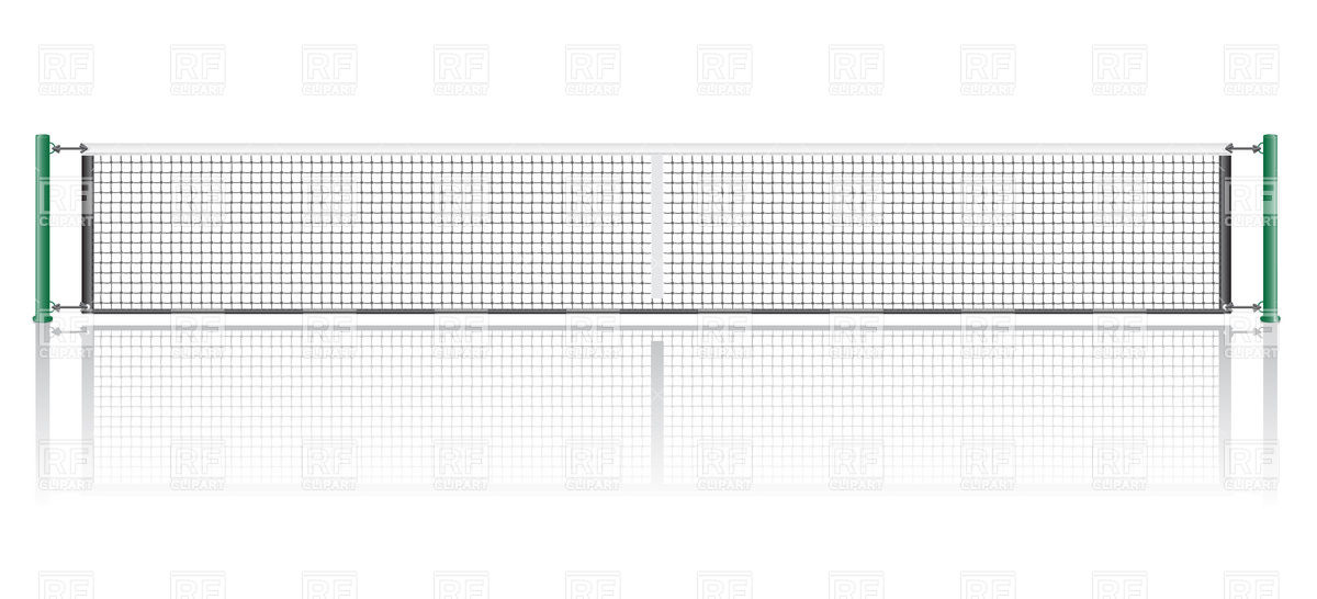 1200x546 Tennis Net Vector Image Of Sport And Leisure Konturvid