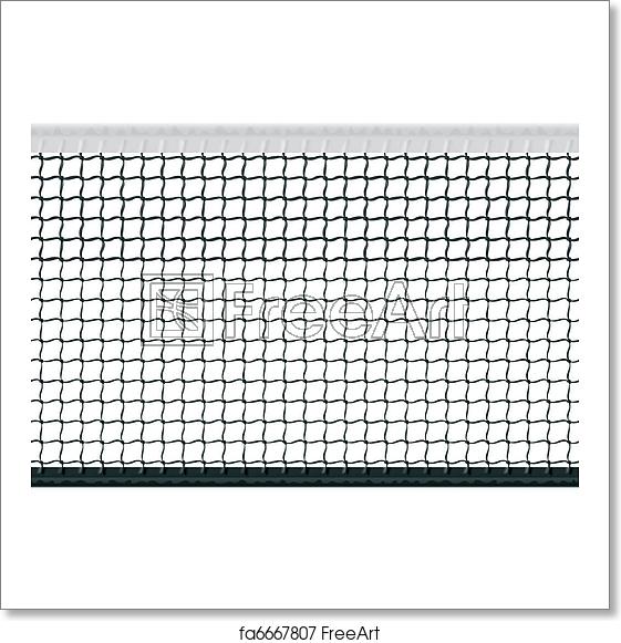 561x581 Free Art Print Of Seamless Tennis Net Seamless Vector