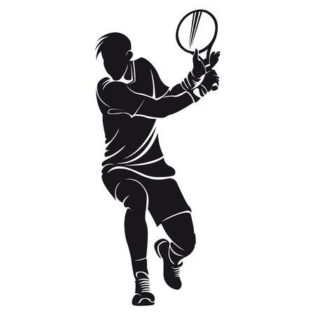 450x450 Stock Vector Sports Clipart Silhouette, Tennis, Tennis Players