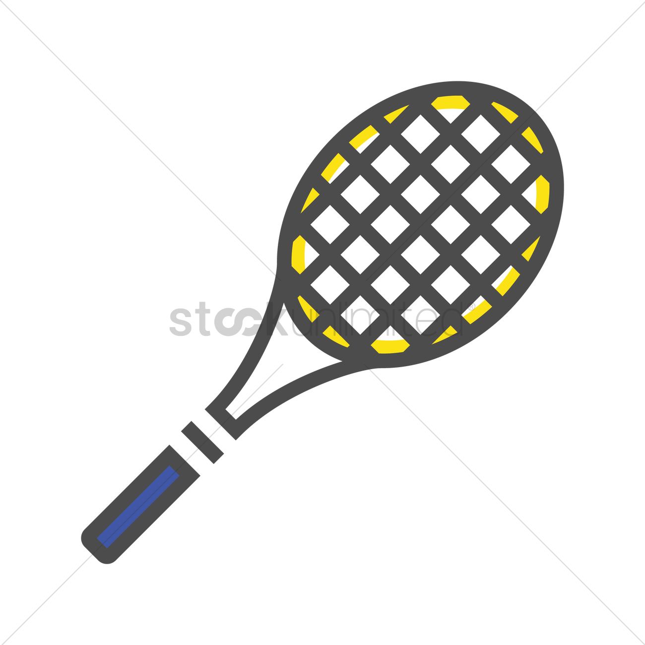 Tennis Racquet Vector at Vectorified.com | Collection of Tennis Racquet ...