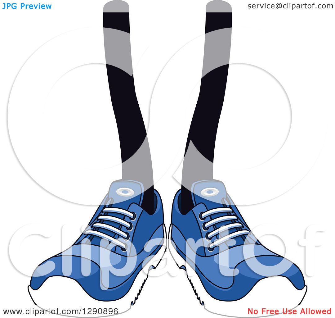 Clipart Of A Pair Of Legs Wearing Blue Tennis Shoes 1080x1024 Clipart Of A Pair Of Legs Wearing Blue Tennis Shoes