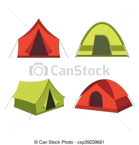 Tent Camping Vector