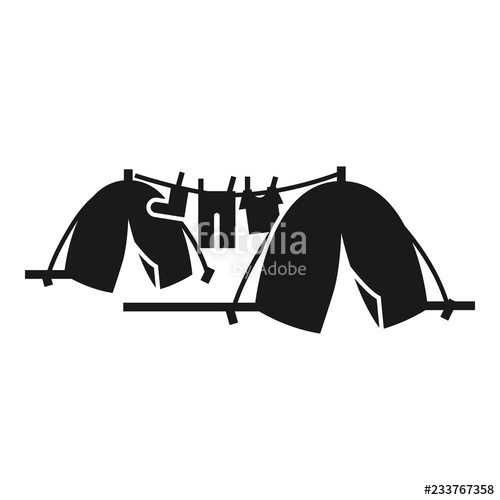 500x500 Homeless Tent Camp Icon Simple Illustration Of Homeless Tent Camp