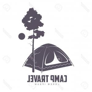 300x300 Photostock Vector Camping Vector Logo Template For Your Design