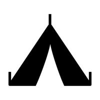 200x200 Tent Icon Free Vector Art