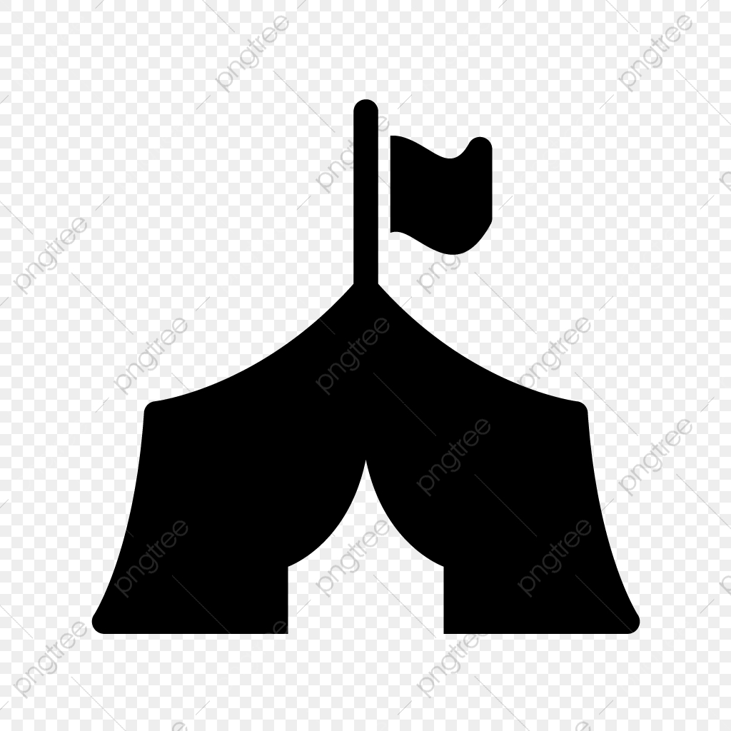 1024x1024 Vector Tent Icon, Tent, Tipi, Camp Png And Vector With Transparent