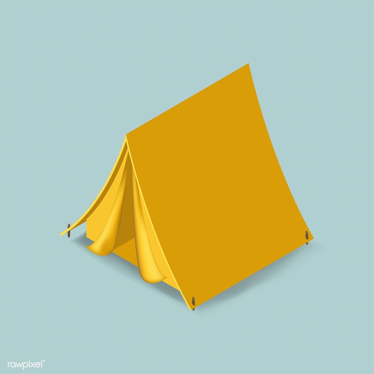 1200x1200 Vector Icon Of Camping Tent Icon Free Image