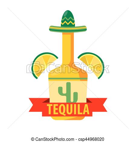 450x470 Tequila Bottle Clipart
