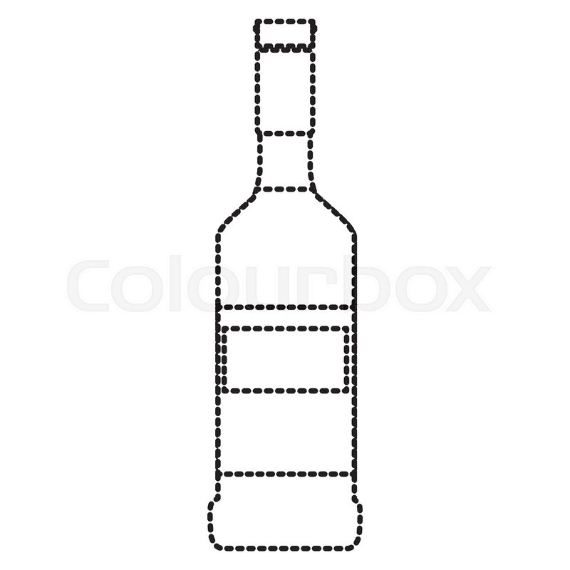 800x800 Tequila Bottle Isolated Icon Vector Stock Vector Colourbox