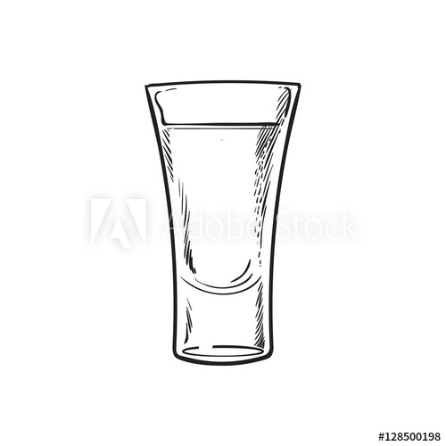 Shot Glass Silhouette At Getdrawings Free Download 3560