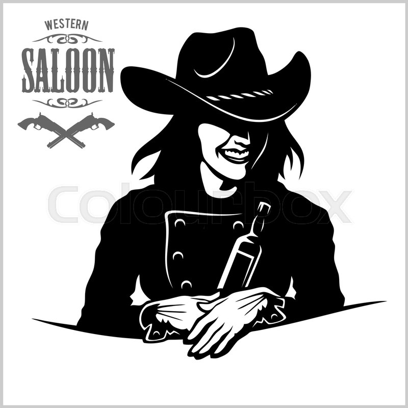 800x800 Cowgirl With Bottle Tequila