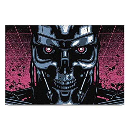 Zanky Terminator Robot Vector Art Inches Matte Poster 425x425 Zanky Terminator Robot Vector Art Inches Matte Poster