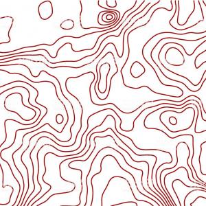 300x300 Geometric Topography Pattern Landscape Terrain Vector Illustration