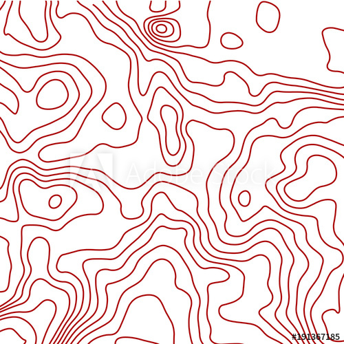 500x500 Geometric Topography Pattern Landscape Terrain Vector