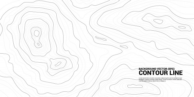 626x313 Contour Line Background Graphic Concept Of Simple Geography