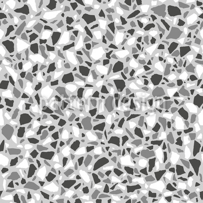 400x400 Monochrome Terrazzo Vector Ornament