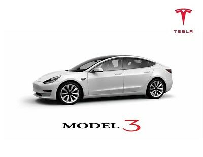 400x310 Tesla Electric Vehicle Parking Only Sign Vector Print Poster High