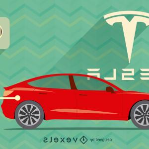 300x300 Tesla Vector Icon Isolated On Transparent Background Tesla Logo