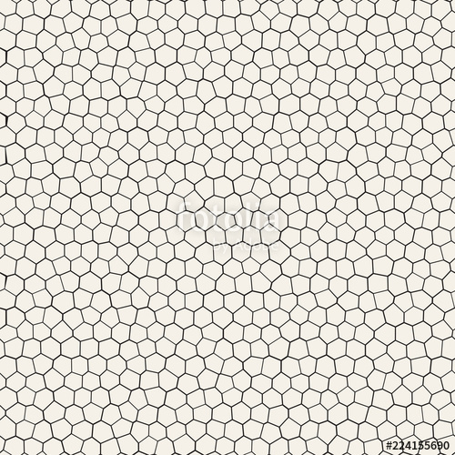 500x500 Seamless Irregular Lines Vector Mosaic Pattern Abstract Chaotic