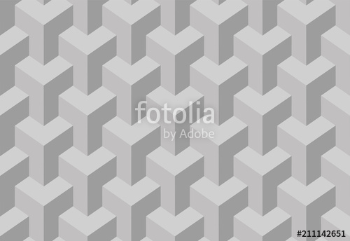 500x344 Trihedral Tessellation Seamless Pattern Vector Illustration