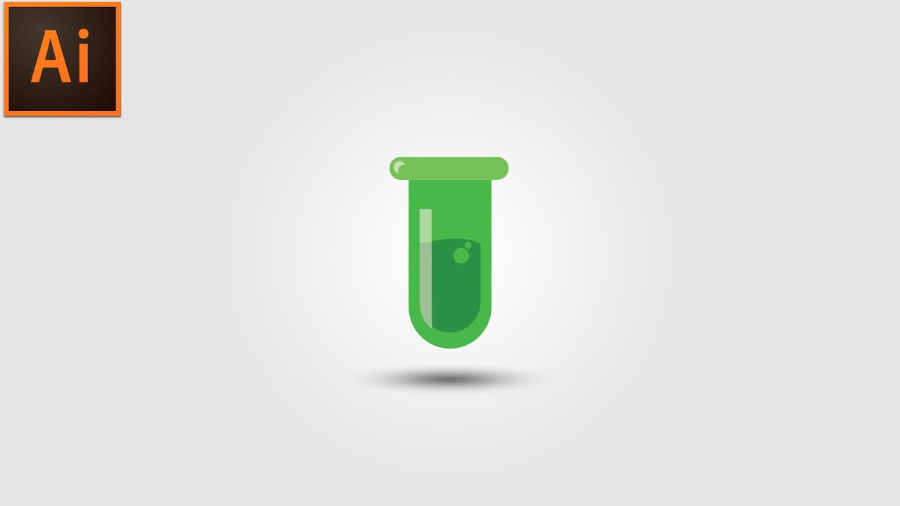 Illustrator Tutorial Testing Tube Vector Design 1280x720 Illustrator Tutorial Testing Tube Vector Design