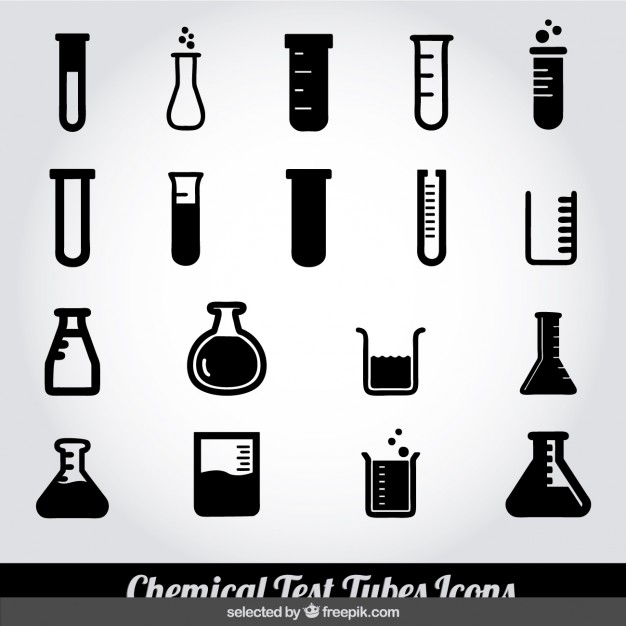 Monochrome Chemical Test Tubes Icons Vector Free Download 626x626 Monochrome Chemical Test Tubes Icons Vector Free Download