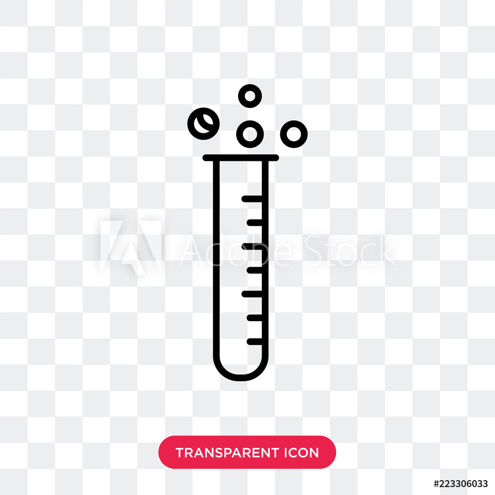 Photo Art Print Test Tube Vector Icon Isolated On Transparent 1000x1000 Photo Art Print Test Tube Vector Icon Isolated On Transparent