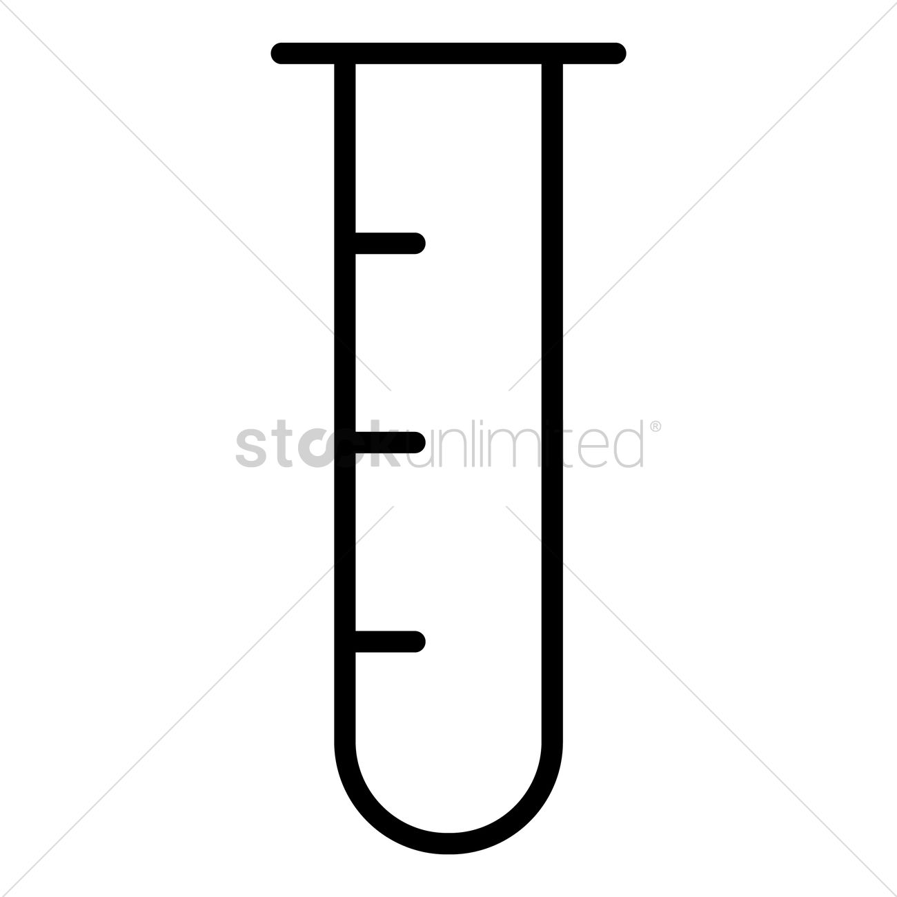 Test Tube Vector Image 1300x1300 Test Tube Vector Image