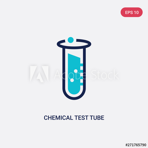 Two Color Chemical Test Tube Vector Icon From Education Concept 500x500 Two Color Chemical Test Tube Vector Icon From Education Concept