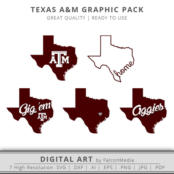 570x570 Texas Aampm Graphic Pack