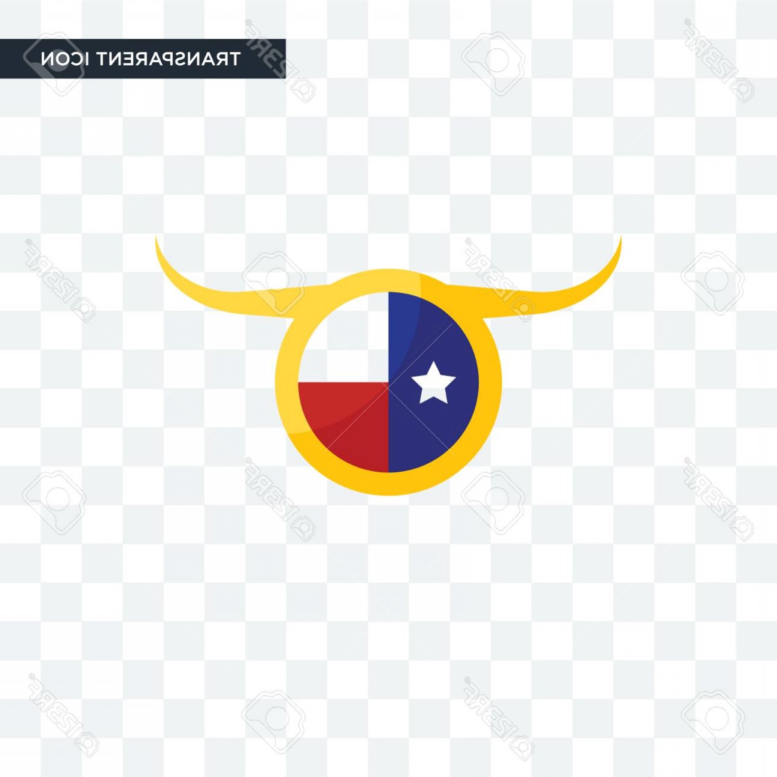 1560x1560 Photostock Vector Texas Flag Vector Icon Isolated On Transparent