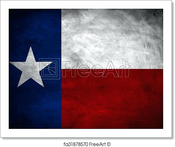 561x471 Texas Flag Art Digital Art Wild Crazy Flag