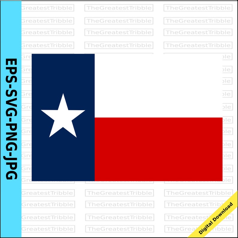 794x793 Texas State Flag Png Vector Graphic Clip Art Us Etsy